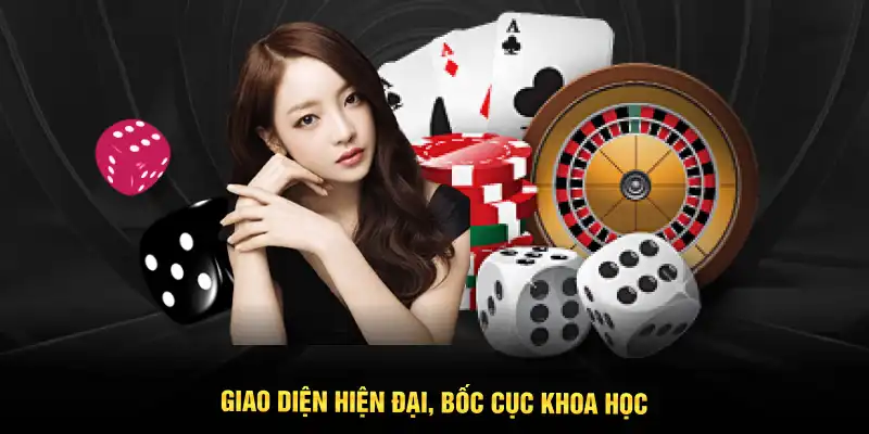 Giao diện hiện đại, bốc cục khoa học